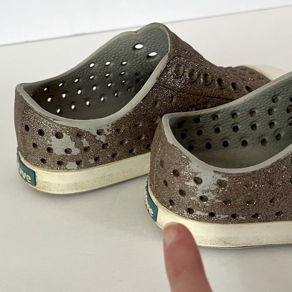 Native Jefferson Silver Bling Child Size 9 - Picture 4 of 9